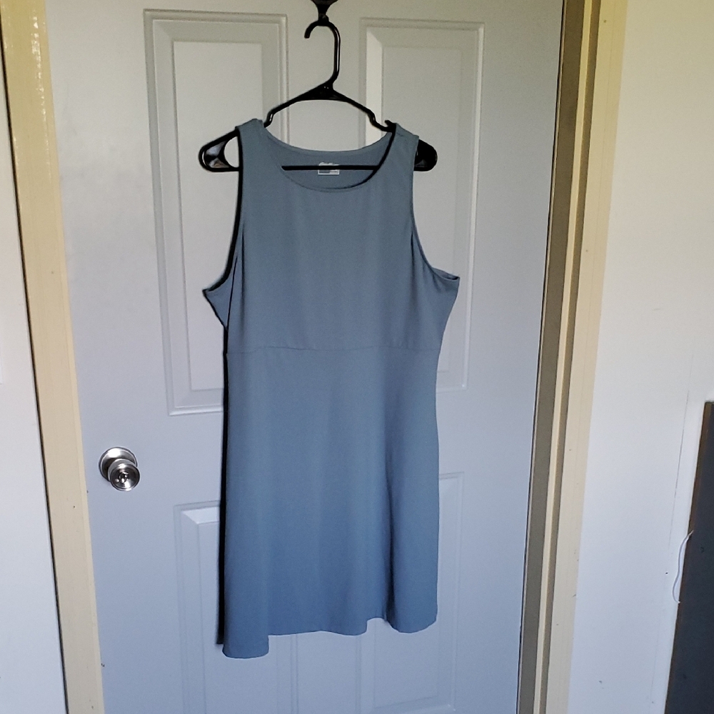 Eddie Bauer Dusty Blue Dress